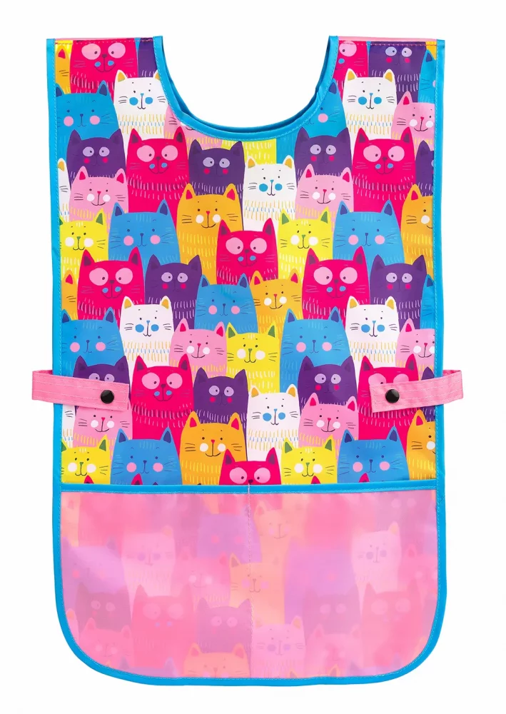 Zástěrka na výtvarnou výchovu pončo Kittens