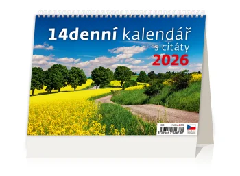 14denní kalendář s citáty