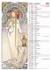 Kalendár Alfons Mucha