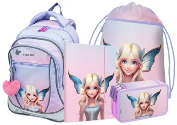 Školní set čtyřdílný Prime Pixie