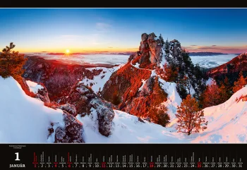 Kalendář Slovakia Panorama