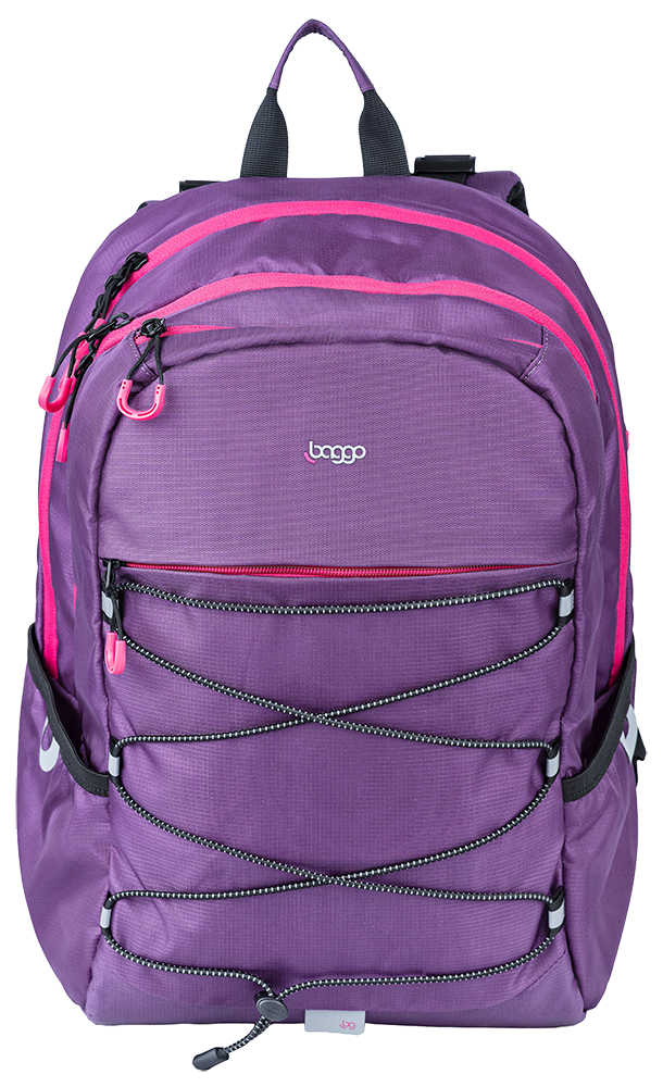 Studentský set Baggo Tweeny Deep Purple  třídílný