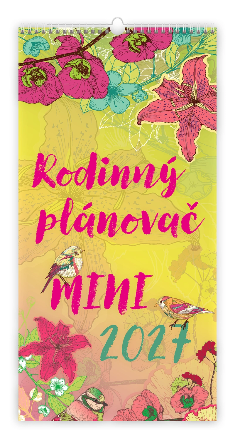 Mini rodinný plánovač – titulná strana