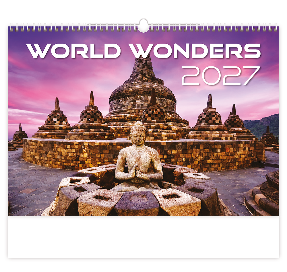 Kalendár World Wonders – titulná strana