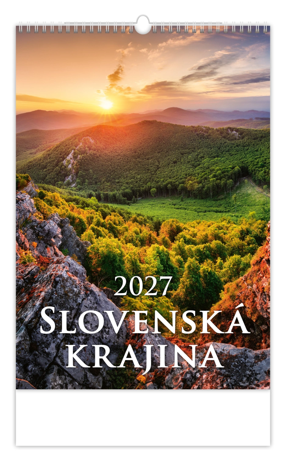 Kalendář Slovenská krajina – titulná strana