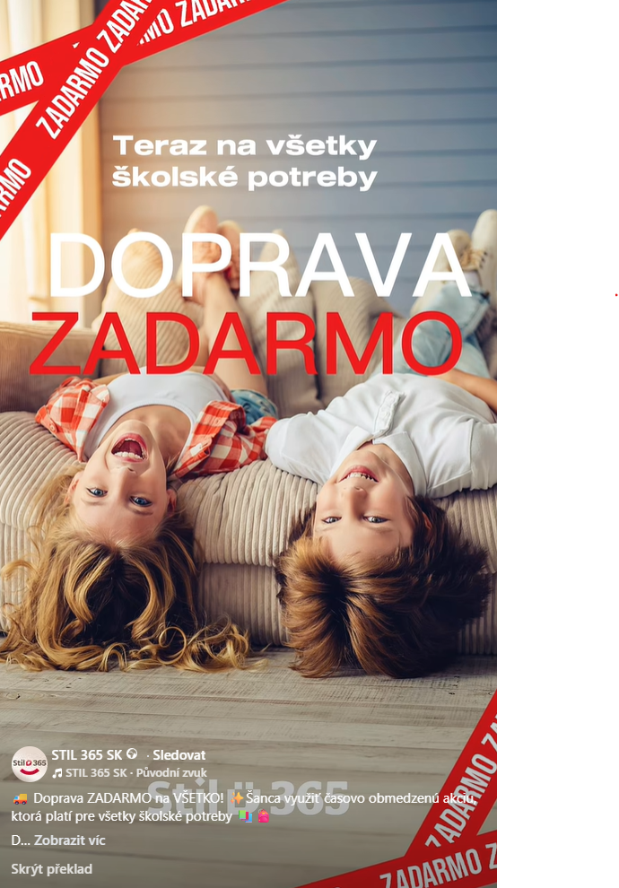 Aktuálne akcie, zľavy a darčeky Stil
