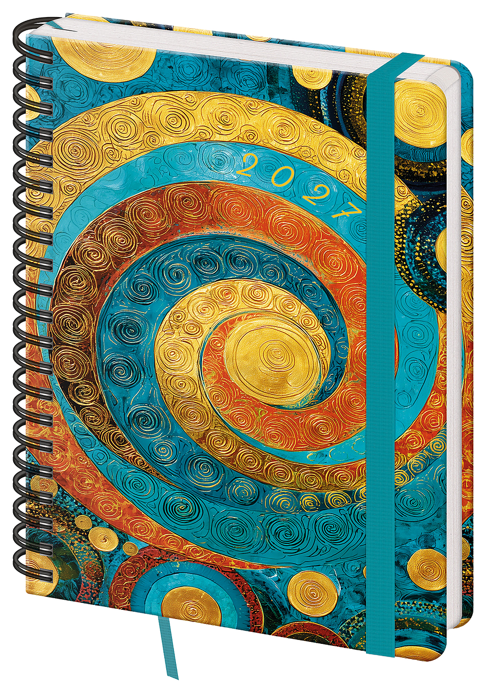 Týždenný diár B6 Twin Spiral 2027