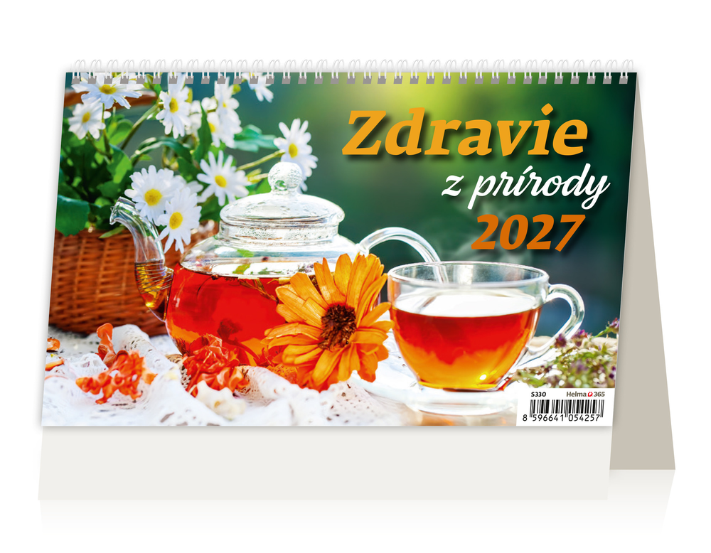 Kalendár Zdravie z prírody – titulná strana